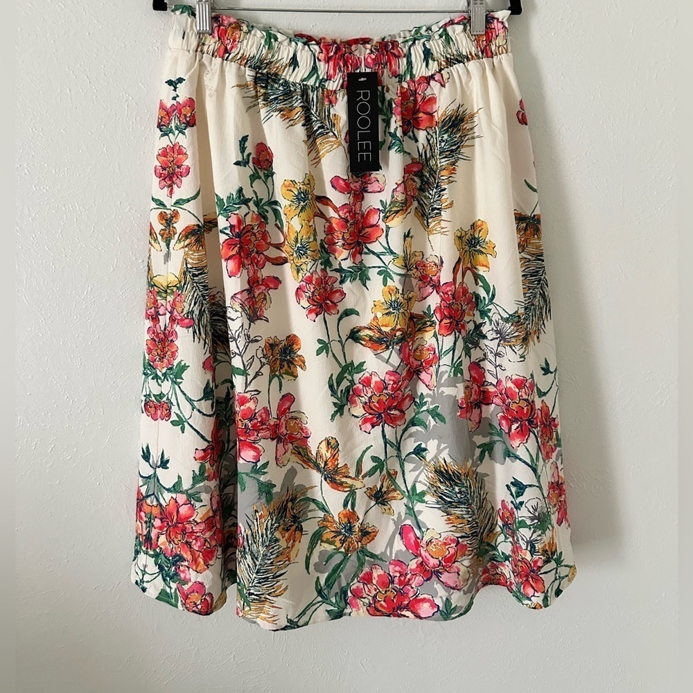 🌟SALE🌟 New with tags!! Roolee floral skirt - Picture 3 of 6